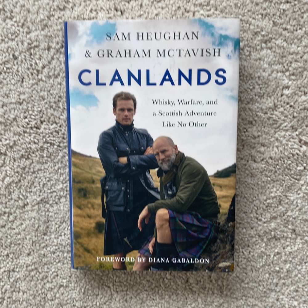 Clanlands book (by Sam Heughan/Graham McTavish from Outlander)